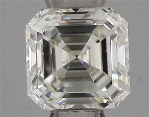 Foto Diamante Natural 0.40 quilates, Asscher , Color I, claridad VS2 y certificado IGI de