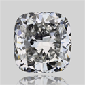 Diamante Natural 0.54 quilates, Del cojín , Color D, claridad VVS2 y certificado GIA
