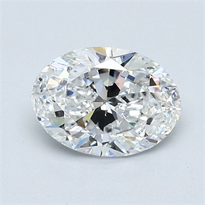 Picture of Natural Diamond 1.01 Carats, Oval with  Cut, E Color, VS1 Clarity and Certified by GIA