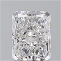 Natural Diamond 2.02 Carats, Radiant with  Cut, E Color, VVS2 Clarity and Certified by GIA