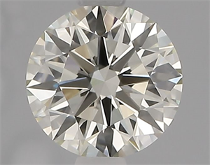 Picture of Natural Diamond 1.04 Carats, Round with Excellent Cut, M Color, VVS2 Clarity and Certified by IGI