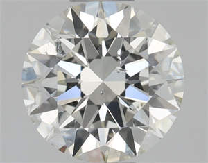Picture of Natural Diamond 0.50 Carats, Round with Excellent Cut, I Color, SI2 Clarity and Certified by GIA
