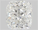 Natural Diamond 1.08 Carats, Cushion with  Cut, F Color, VVS1 Clarity and Certified by GIA
