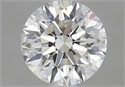 Diamante Natural 0.45 quilates, Redondo , Color H, claridad IF y certificado GIA
