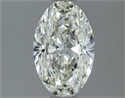 Natural Diamond 1.30 Carats, Oval with  Cut, I Color, VS1 Clarity and Certified by IGI