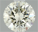 Diamante Natural 0.50 quilates, Redondo , Color L, claridad SI1 y certificado IGI