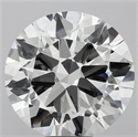 Lab Grown Diamond 9.09 Carats, Round with Excellent Cut, F Color, VVS2 Clarity and Certified by IGI