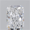 Diamante Natural 2.20 quilates, Radiante , Color D, claridad FL y certificado GIA