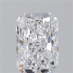 Picture of Natural Diamond 2.20 Carats, Radiant with  Cut, D Color, FL Clarity and Certified by GIA