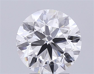 Picture of Lab Grown Diamond 4.51 Carats, Round with Excellent Cut, D Color, VVS2 Clarity and Certified by IGI