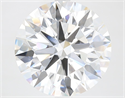 Lab Grown Diamond 7.29 Carats, Round with Ideal Cut, G Color, VS1 Clarity and Certified by IGI