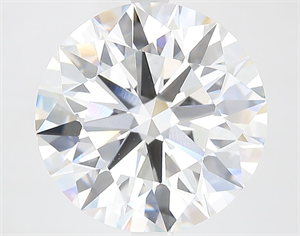 Picture of Lab Grown Diamond 7.29 Carats, Round with Ideal Cut, G Color, VS1 Clarity and Certified by IGI