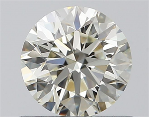 Picture of Natural Diamond 0.70 Carats, Round with Excellent Cut, J Color, VVS1 Clarity and Certified by IGI