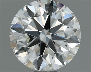 Picture of Natural Diamond 0.90 Carats, Round with Excellent Cut, H Color, VVS1 Clarity and Certified by IGI