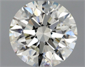 Natural Diamond 0.92 Carats, Round with Excellent Cut, J Color, VS1 Clarity and Certified by GIA