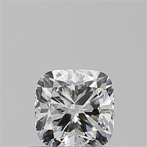 Picture of Natural Diamond 0.51 Carats, Cushion with  Cut, F Color, SI1 Clarity and Certified by GIA