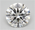 Del inventario de diamantes de laboratorio, 2.04 quilates, Redondo , Color D, claridad IF y certificado IGI