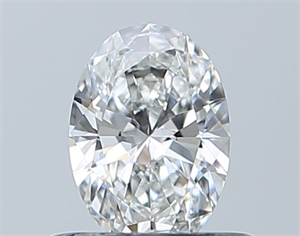 Picture of Natural Diamond 0.42 Carats, Oval with  Cut, E Color, VVS1 Clarity and Certified by GIA