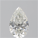 Natural Diamond 1.20 Carats, Pear with  Cut, I Color, SI2 Clarity and Certified by GIA