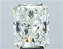 Diamante Natural 5.22 quilates, Radiante , Color J, claridad VS1 y certificado GIA