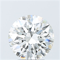 Lab Grown Diamond 3.01 Carats, Round with Ideal Cut, E Color, VS2 Clarity and Certified by IGI
