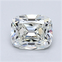 Natural Diamond 1.51 Carats, Oval with  Cut, I Color, SI1 Clarity and Certified by GIA