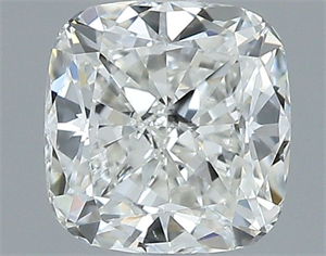Foto Diamante Natural 0.55 quilates, Del cojín , Color H, claridad VS2 y certificado GIA de