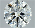 Diamante Natural 2.53 quilates, Redondo , Color K, claridad VS1 y certificado GIA