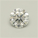 Natural Diamond 0.70 Carats, Round with Very Good Cut, G Color, SI1 Clarity and Certified by GIA