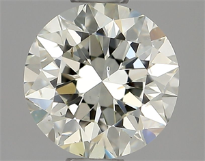 Picture of Natural Diamond 0.70 Carats, Round with Very Good Cut, L Color, SI1 Clarity and Certified by GIA