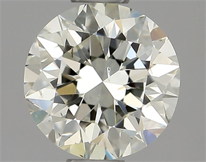 Picture of Natural Diamond 0.70 Carats, Round with Very Good Cut, L Color, SI1 Clarity and Certified by GIA