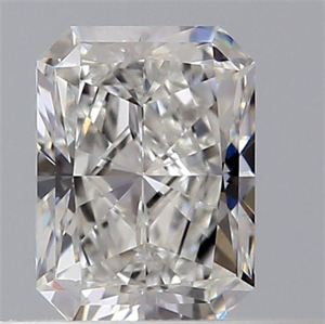 Picture of Natural Diamond 0.40 Carats, Radiant with  Cut, E Color, VS1 Clarity and Certified by GIA