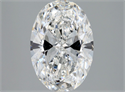 Diamante Natural 2.01 quilates, Ovalado , Color E, claridad VS2 y certificado GIA
