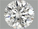 Lab Grown Diamond 1.37 Carats, Round with Excellent Cut, E Color, VS2 Clarity and Certified by IGI