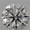 Diamante Natural 0.71 quilates, Redondo , Color F, claridad I1 y certificado IGI
