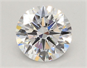Del inventario de diamantes de laboratorio, 2.04 quilates, Redondo , Color D, claridad VVS1 y certificado IGI