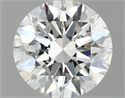 Lab Grown Diamond 1.10 Carats, Round with Excellent Cut, D Color, VVS2 Clarity and Certified by IGI