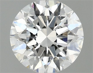 Picture of Lab Grown Diamond 1.10 Carats, Round with Excellent Cut, D Color, VVS2 Clarity and Certified by IGI
