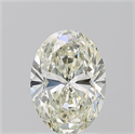 Diamante Natural 2.01 quilates, Ovalado , Color L, claridad SI1 y certificado GIA