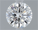 Natural Diamond 0.53 Carats, Round with Very Good Cut, E Color, VS2 Clarity and Certified by GIA