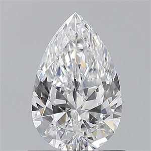 Picture of Natural Diamond 0.80 Carats, Pear with  Cut, D Color, VS2 Clarity and Certified by GIA