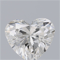Natural Diamond 1.80 Carats, Heart with  Cut, G Color, VS1 Clarity and Certified by GIA