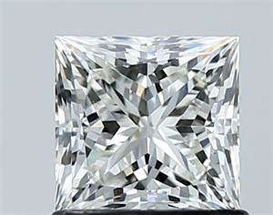 Picture of Natural Diamond 1.00 Carats, Princess with  Cut, I Color, VS2 Clarity and Certified by GIA