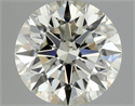 Diamante Natural 0.48 quilates, Redondo , Color K, claridad SI1 y certificado GIA