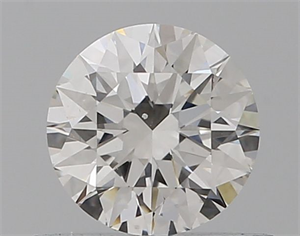 Foto Diamante Natural 0.50 quilates, Redondo , Color G, claridad VVS2 y certificado GIA de