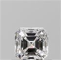 Diamante Natural 0.70 quilates, Asscher , Color E, claridad VVS2 y certificado GIA