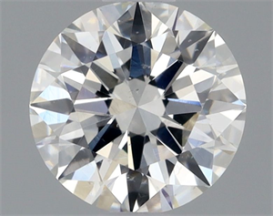 Picture of Natural Diamond 0.70 Carats, Round with Excellent Cut, G Color, SI1 Clarity and Certified by GIA