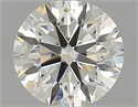 Natural Diamond 0.70 Carats, Round with Excellent Cut, L Color, VS1 Clarity and Certified by GIA