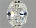 Natural Diamond 1.20 Carats, Oval with  Cut, H Color, VVS2 Clarity and Certified by GIA