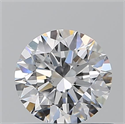 Natural Diamond 0.70 Carats, Round with Excellent Cut, D Color, VS2 Clarity and Certified by GIA